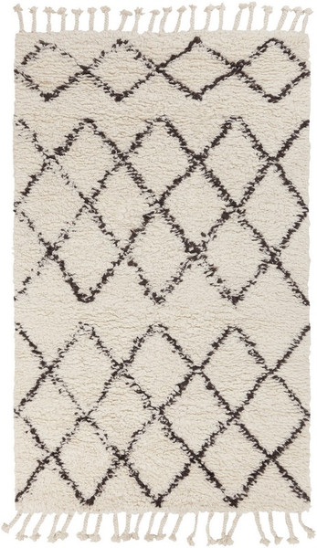 Surya Sherpa Hand Woven White Rug SHP-8001 - 8' x 10'