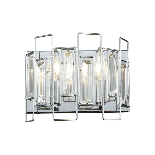 Elk Crosby 2 Light Vanity - Polished Chrome 81370/2