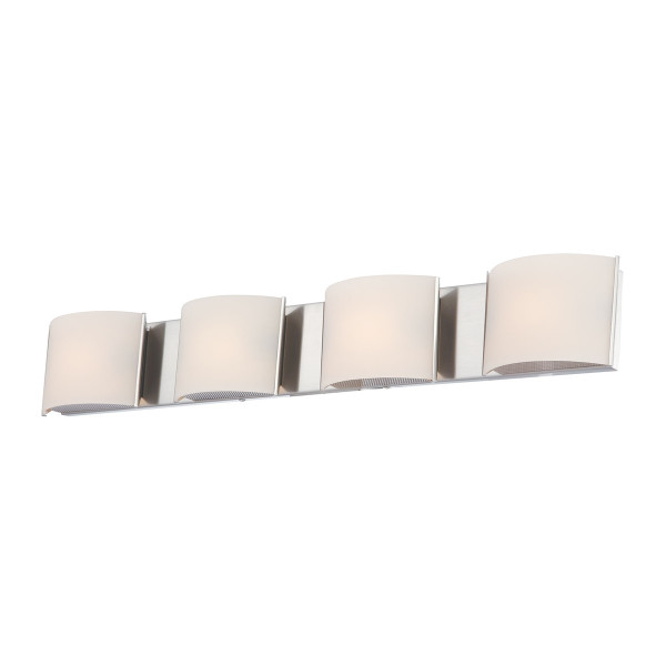 Elk Pandora 4 Light Vanity In Chrome & White Opal Glass BV6T4-10-15