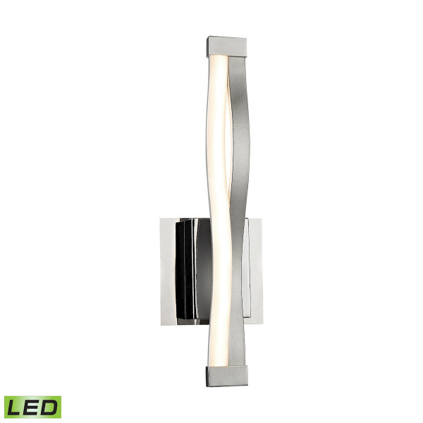 Elk Twist 6 Watt Led Wall Sconce In Aluminum & Chrome WSL1351-10-98