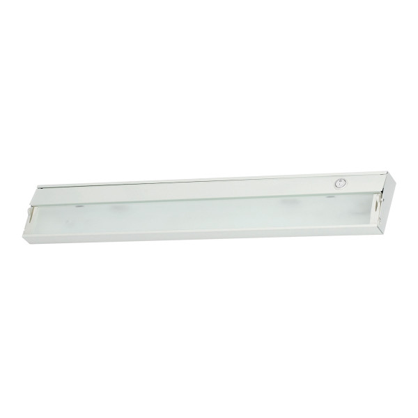 Elk Zeeline 3 Lamp Xenon Cabinet Light In White W/ Diffused Glass ZL026RSF