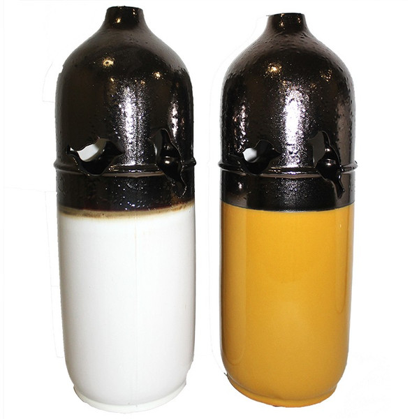 EN111305 Essential Ceramic Jar 2 Assorted - Pack Of 6