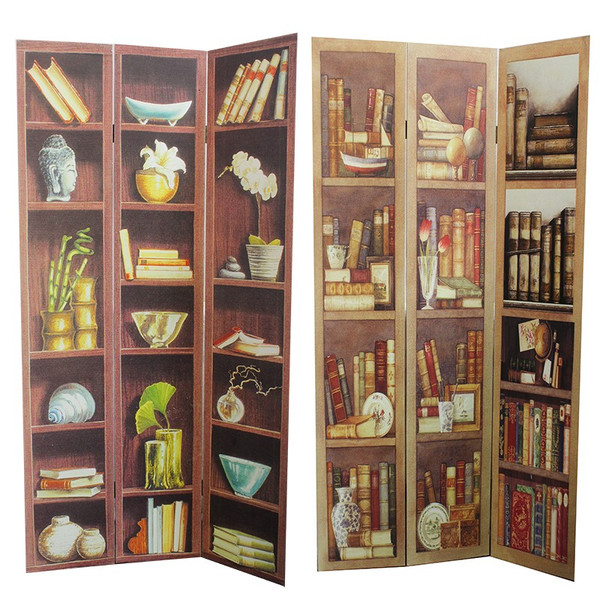EN26036 Essential Room Divider Bookshelf - Pack Of 2
