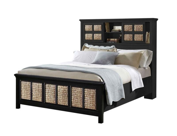 Fairfax Black Complete Queen Storage Bed 9401-Q-Storage-Bed