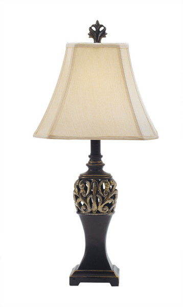 13010 Fangio Bronze & Gold Resin Table Lamp