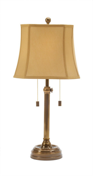 2122 Fangio Renaissance Brass Metal Adjustable Table Lamp