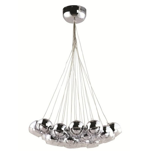 Silver Cup Hanging Chandelier FMI8011 by Fine Mod Imports