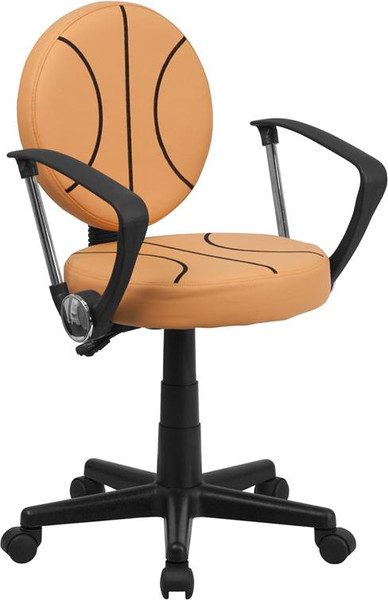 Flash Furniture Basketball Task Chair With Arms BT-6178-BASKET-A-GG