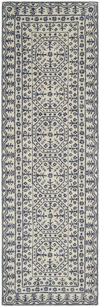 Surya Smithsonian Hand Tufted Blue Rug SMI-2113 - 2'6" x 8'