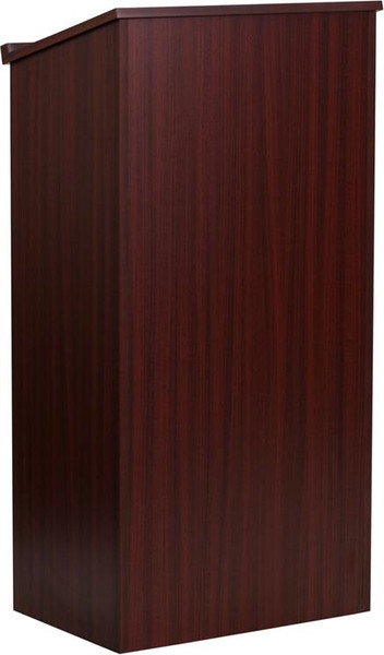 Flash Furniture Mahogany Stand-Up Lectern MT-M8830-LECT-MAH-GG