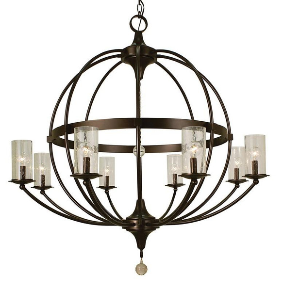 Framburg 8-Light Compass Foyer Chandelier 1078