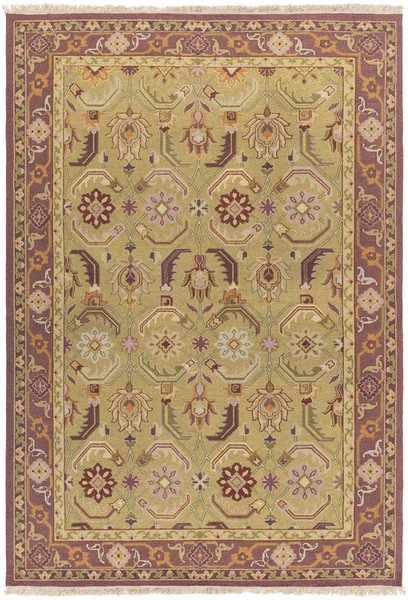 Surya Sonoma Hand Knotted Green Rug SNM-9039 - 6' x 9'