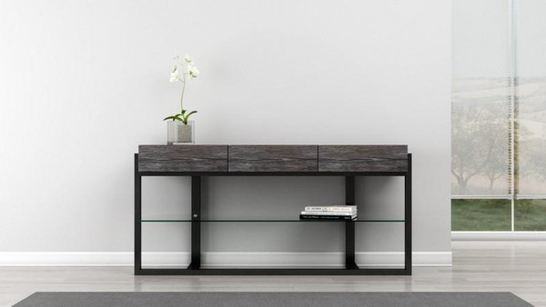 Furnitech 64" Multi-Functional Contemporary Console Table FT64ST