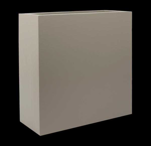 Rectangle Fiberglass Planters - Grey FG2934 by Gold Leaf