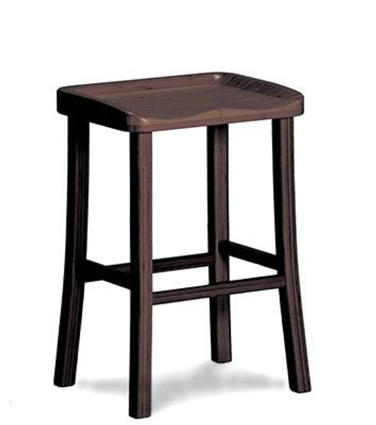 Black Walnut Tulip 26" Counter Height Stool Set Of 2 GC0602CSBL