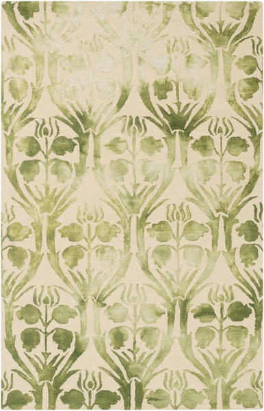 Surya Serafina Hand Hooked Green Rug SRF-2009 - 6' x 9'