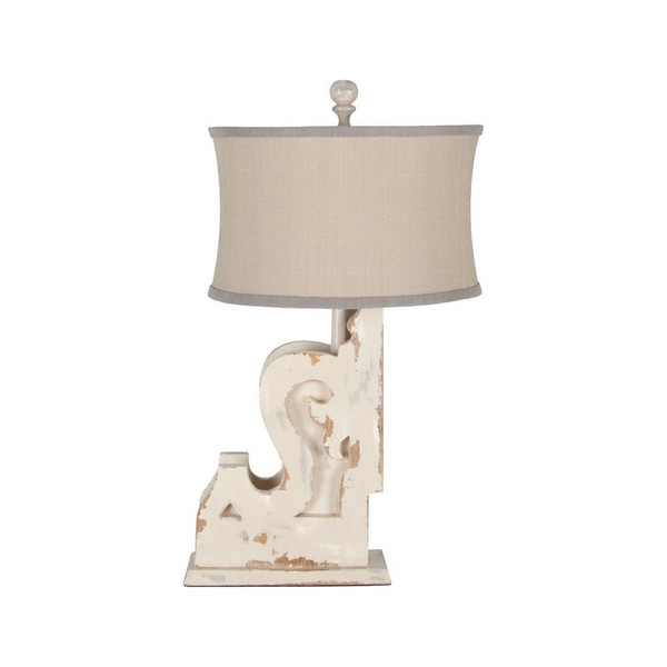 Guild Master Carved Corbel Table Lamp I In Crossroads Rosa 3516023