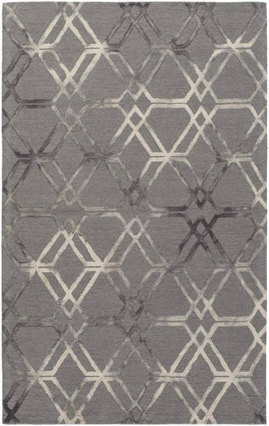 Surya Serafina Hand Hooked Gray Rug SRF-2016 - 6' x 9'