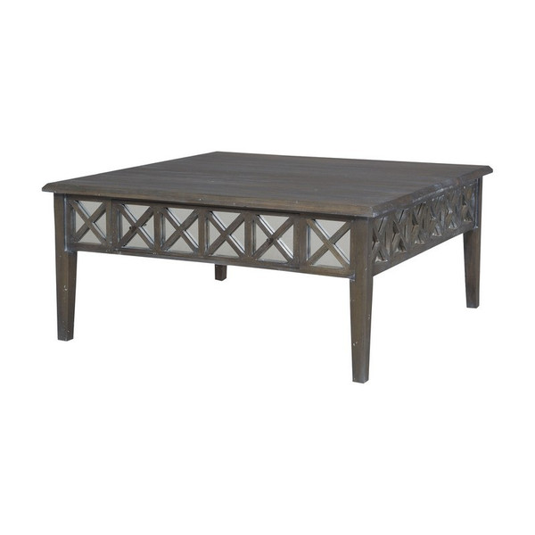 Guild Master Heritage Coffee Table In Heritage Dark Grey Stain 7115533