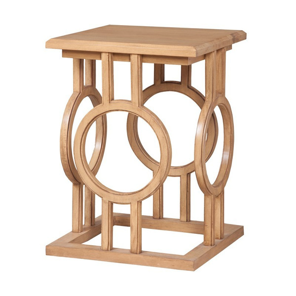 Guild Master Circle Cut Out Accent Table 714028