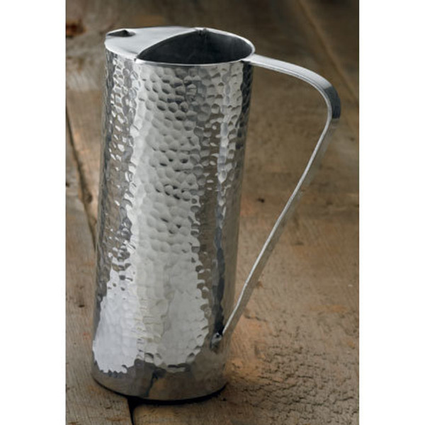 Aluminum Hammered Flat Pitcher, Pack Of 4 12302 By India Handicrafts