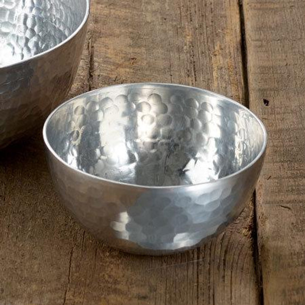 Hammered Bowl Small, Pack Of 12 13014 By India Handicrafts