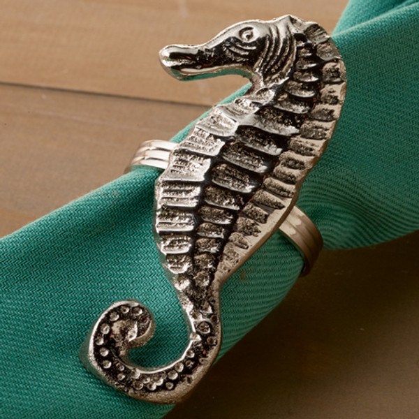 Seahorse Napkin Ring, Pack Of 24 13610 By India Handicrafts