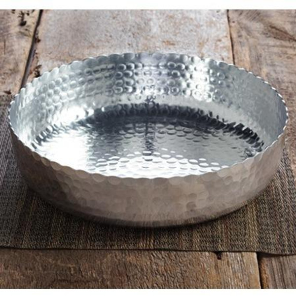Wide Base Hammered Bowl, Pack Of 3 13704 By India Handicrafts