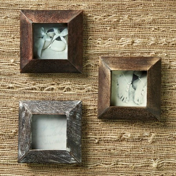 Wood Tapered Frame Assorted 3, Pack Of 6 15237 By India Handicrafts