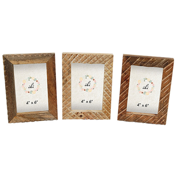 Photo Frame Assorted 3, Pack Of 6 15604 By India Handicrafts