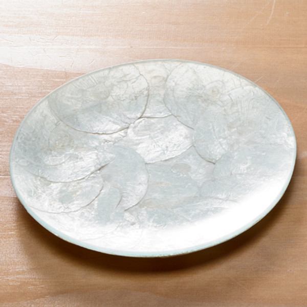 Pearl Round Plate Medium, Pack Of 6 655817 By India Handicrafts