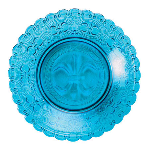 Fdl Blue Salad Plate, Pack Of 12 658034 By India Handicrafts