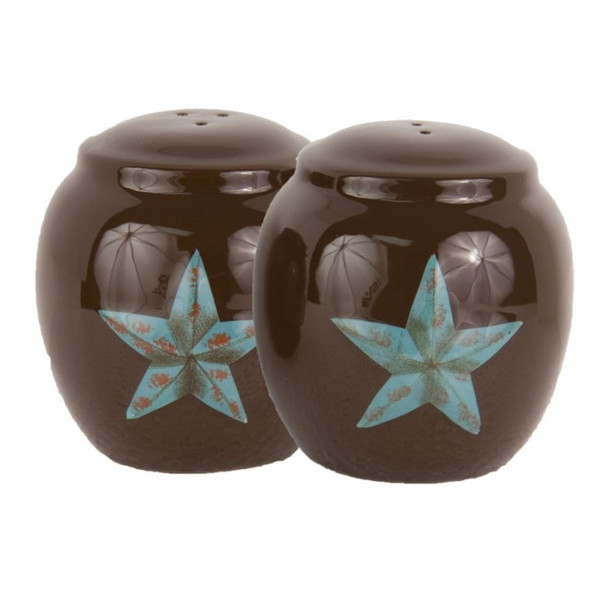 DI2010SK Star Salt & Pepper Shaker Pair - Set Of 6 by HiEnd Accents