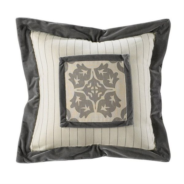 FB3840P1 Kerrington Framed Pillow by HiEnd Accents