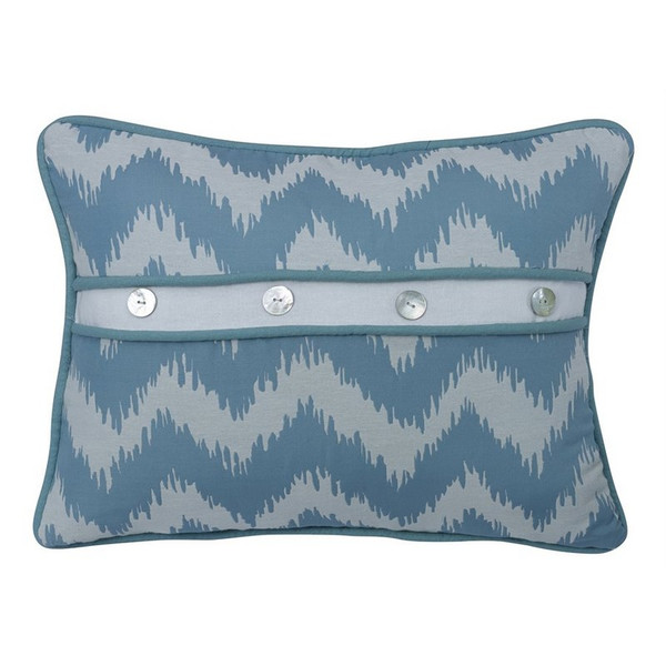 FB3930P2 Catalina Chevron Pillow by HiEnd Accents