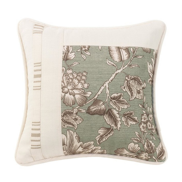 FB4160P1 Grammercy Square Pillow by HiEnd Accents