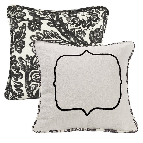 FB4162P1 Augusta Matelasse Pillow by HiEnd Accents