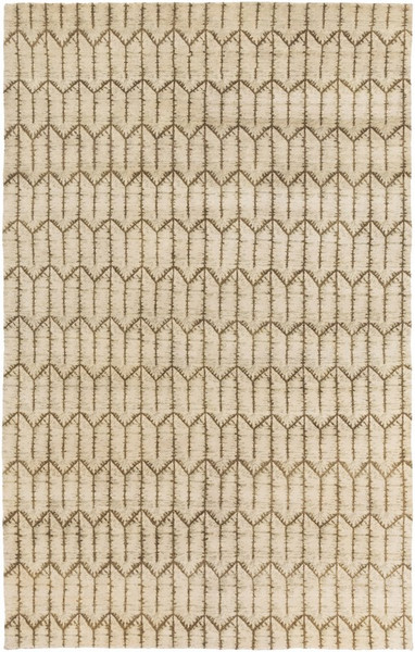 Surya Thompson Hand Knotted White Rug THP-1000 - 8' x 10'