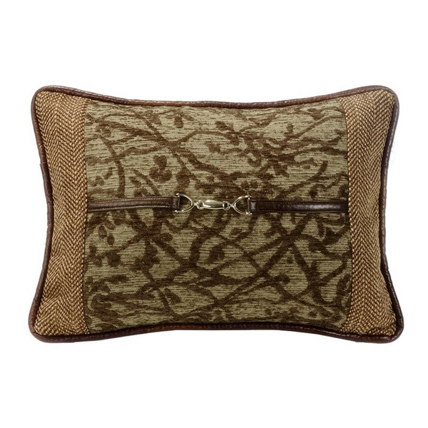LG1860P2 Highland Lodge Tree Pillow - Olive/Brown by HiEnd Accents