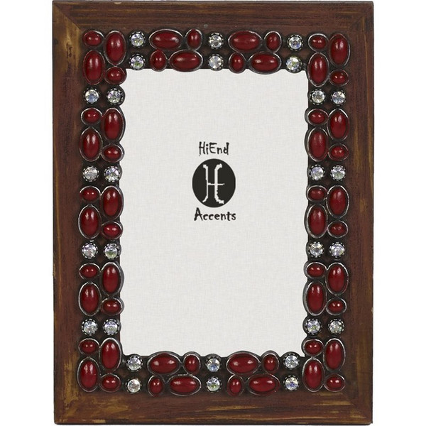 WD1601 Red Stone Frame - Pack of 2 by HiEnd Accents