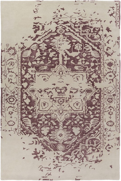 Surya Temple Hand Tufted Brown Rug TML-1002 - 6' x 9'