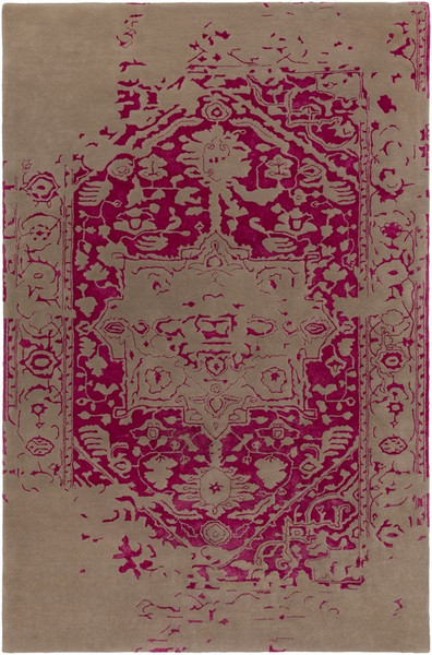 Surya Temple Hand Tufted Pink Rug TML-1007 - 10' x 14'