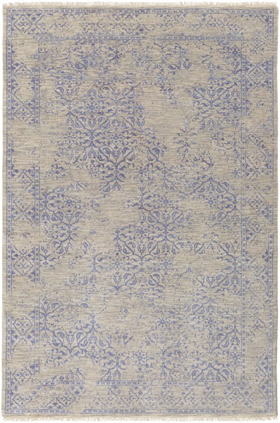 Surya Transcendent Hand Knotted Blue Rug TNS-9013 - 9' x 13'