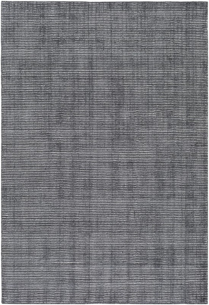 Surya Templeton Hand Loomed Black Rug TPL-4003 - 4' x 6'