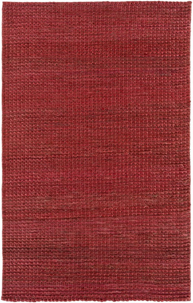 Surya Tropics Hand Woven Red Rug TRO-1039 - 5' x 8'