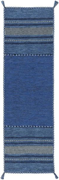 Surya Trenza Hand Woven Blue Rug TRZ-3003 - 2'6" x 8'