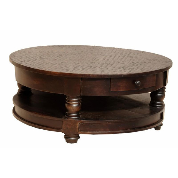 CT494 Home Accents Rubicon Round Coffee Table