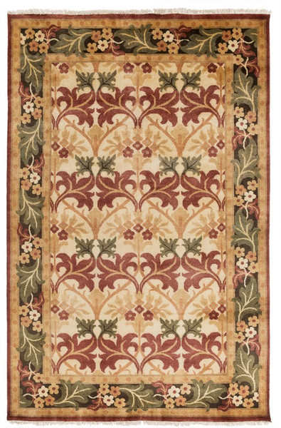 Surya Uncharted Hand Knotted Brown Rug UND-2007 - 5' x 8'