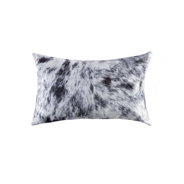 Homeroots 12" X 20" X 5" Brindle Cowhide - Pillow 316879