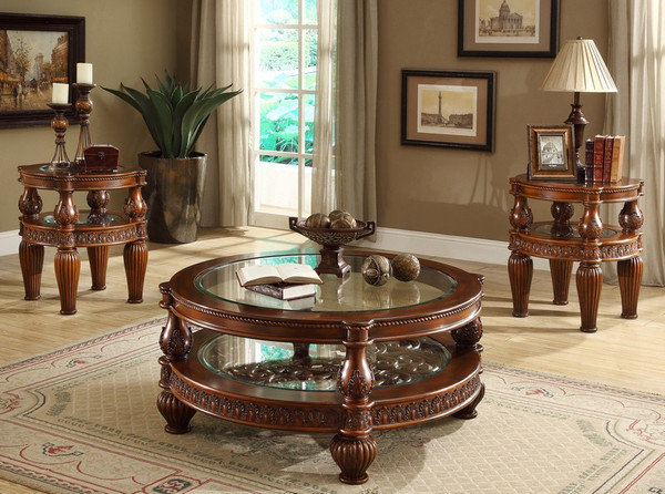 Homey Design French Coffee Table HD-1521